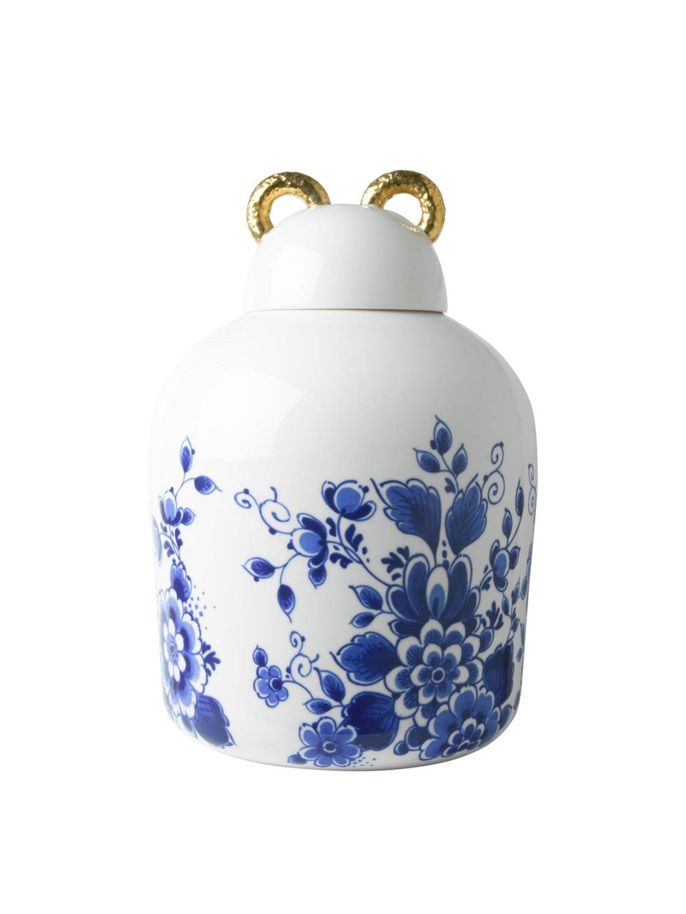 Dekselvaas Goud Oortje - Keramiek - 20 cm