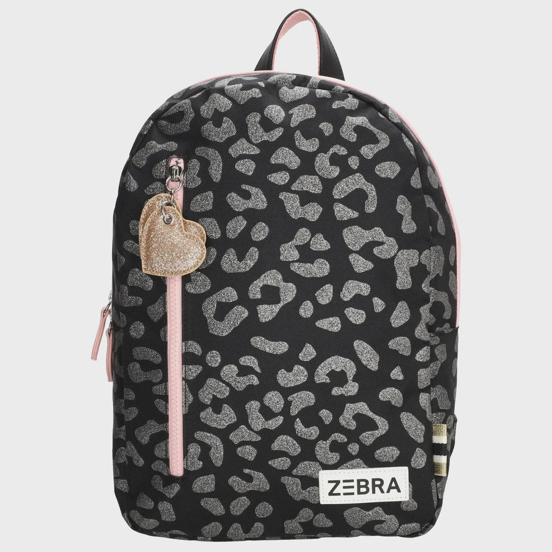 Zebra trends girls rugzak tablet Panter Zwart