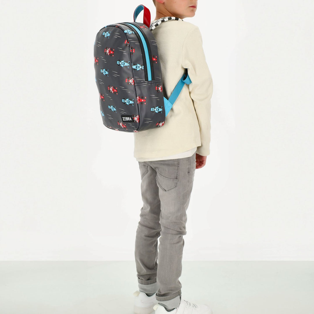 Zebra Trends Jesse Schoolbag racecar black