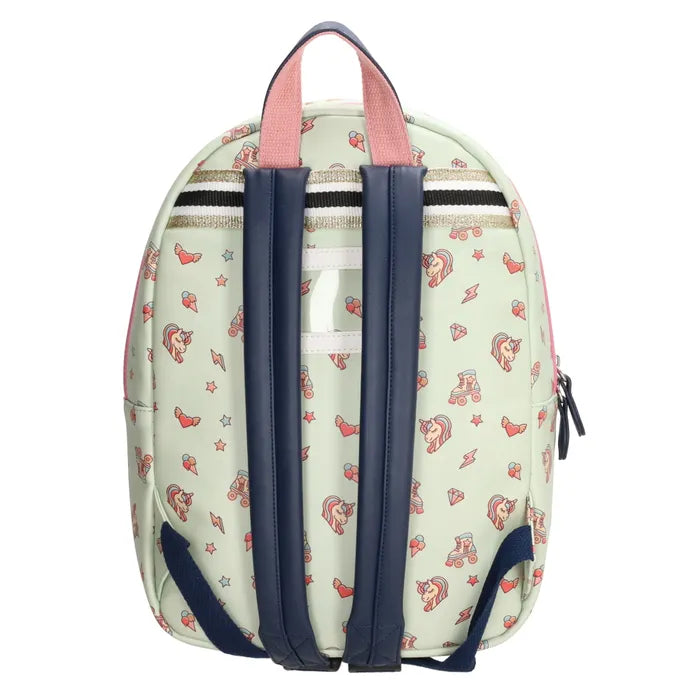 Zebra trends girls rugzak Unicorn Mint