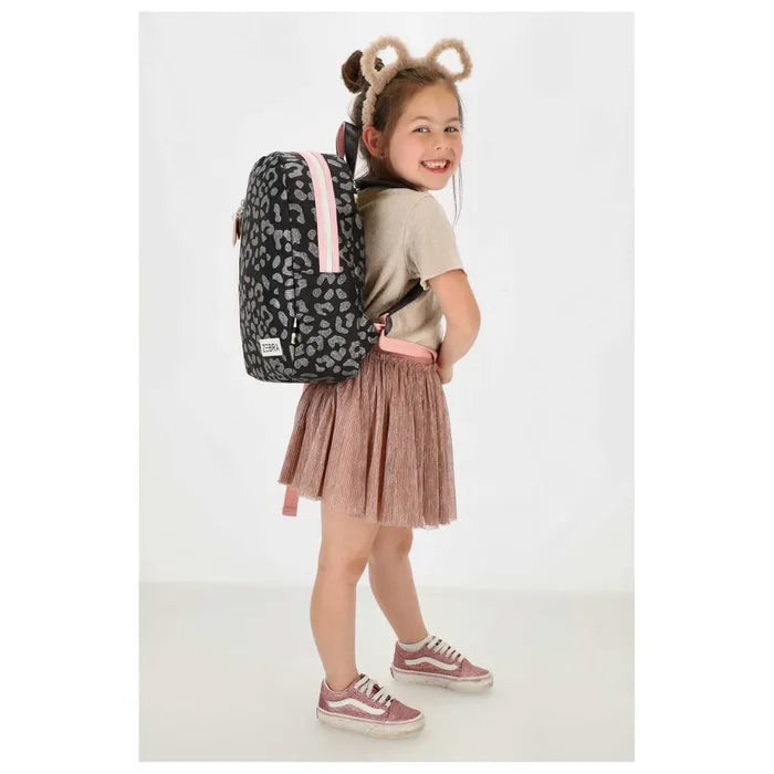 Zebra trends girls rugzak tablet Panter Zwart