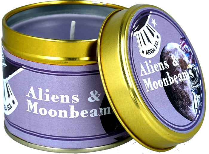 Aliens & Moonbeams Tinned Candle