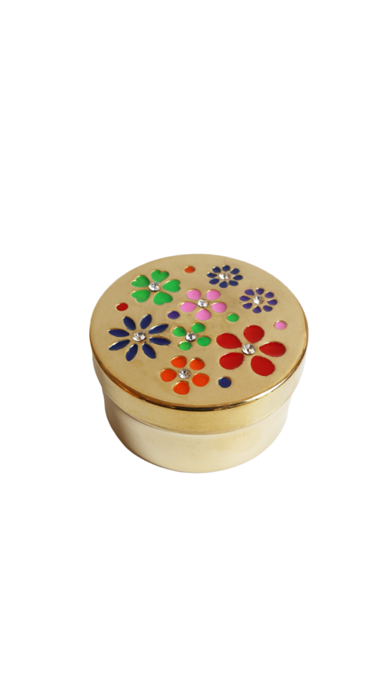 Brass Box Flower