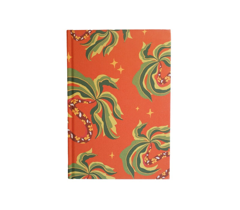 Notebook Linen Palmtree