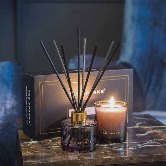 TED SPARKS - Candle & Diffuser Gift Set - Bamboo & Peony