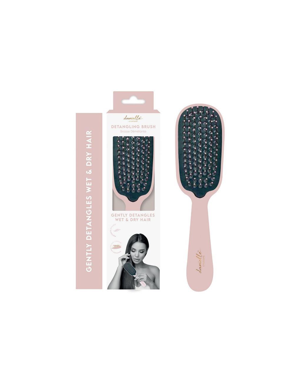 DC Hairbrush With Easy Cleaning Pad