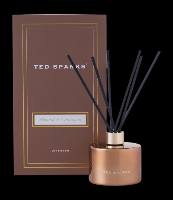 Geurstokjes Ted Sparks Almond & Cinnamon 200 ml