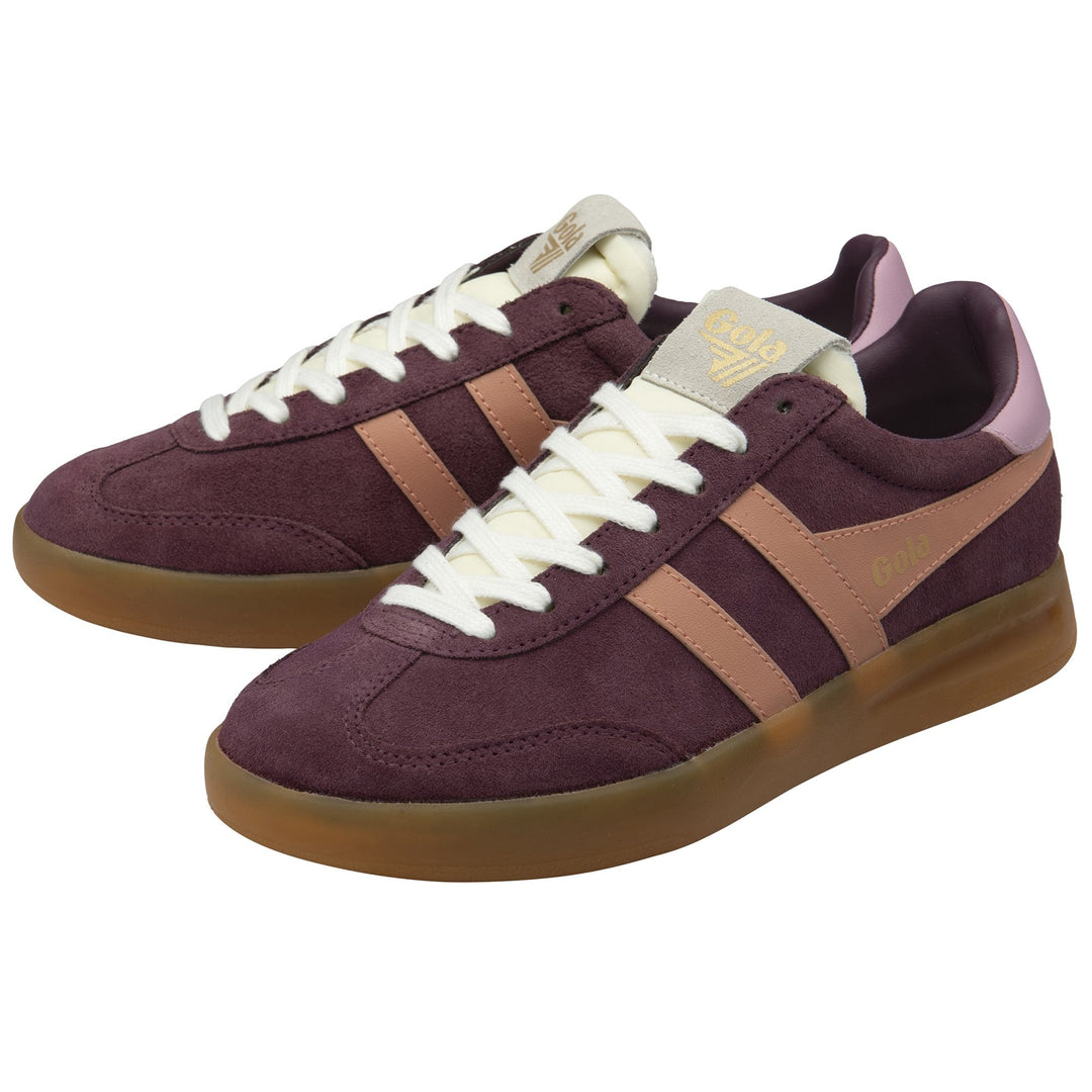 Gola Womens Cyclone Trainer Windsor Wine/Terracotta/Candy/Gum