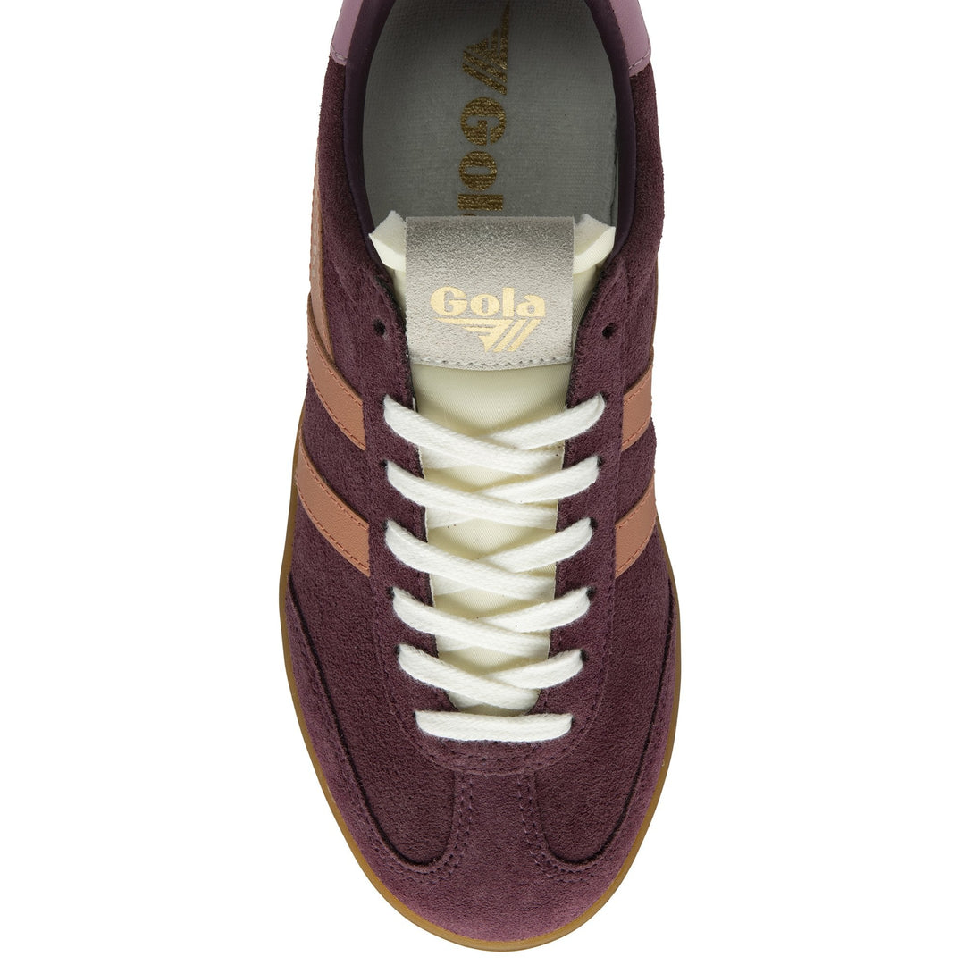 Gola Womens Cyclone Trainer Windsor Wine/Terracotta/Candy/Gum