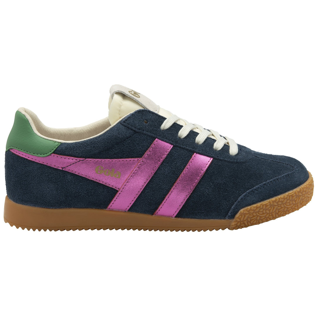 Gola Womens Elan Glitz Trainer Navy/Fuchsia/Emerald