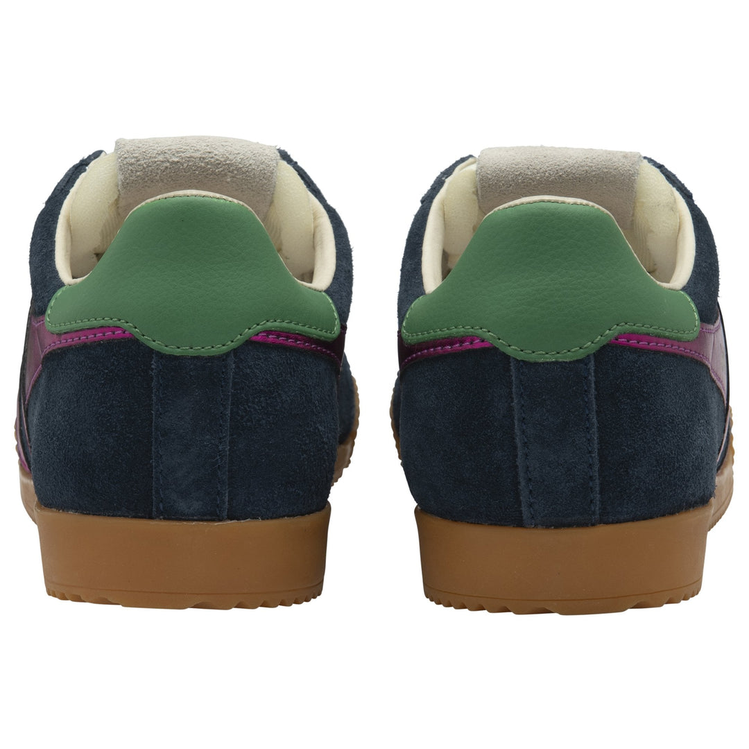 Gola Womens Elan Glitz Trainer Navy/Fuchsia/Emerald