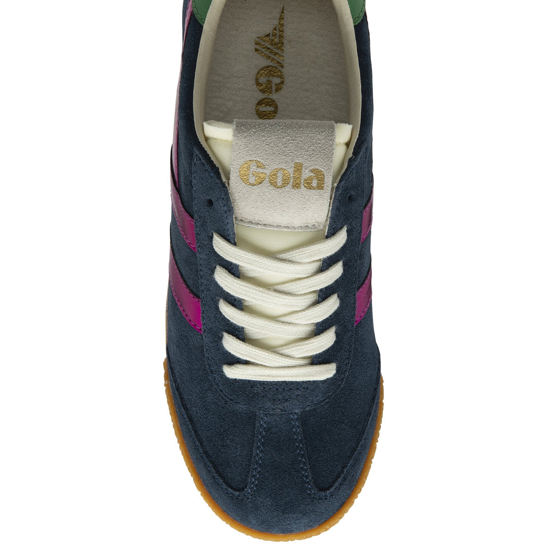 Gola Womens Elan Glitz Trainer Navy/Fuchsia/Emerald