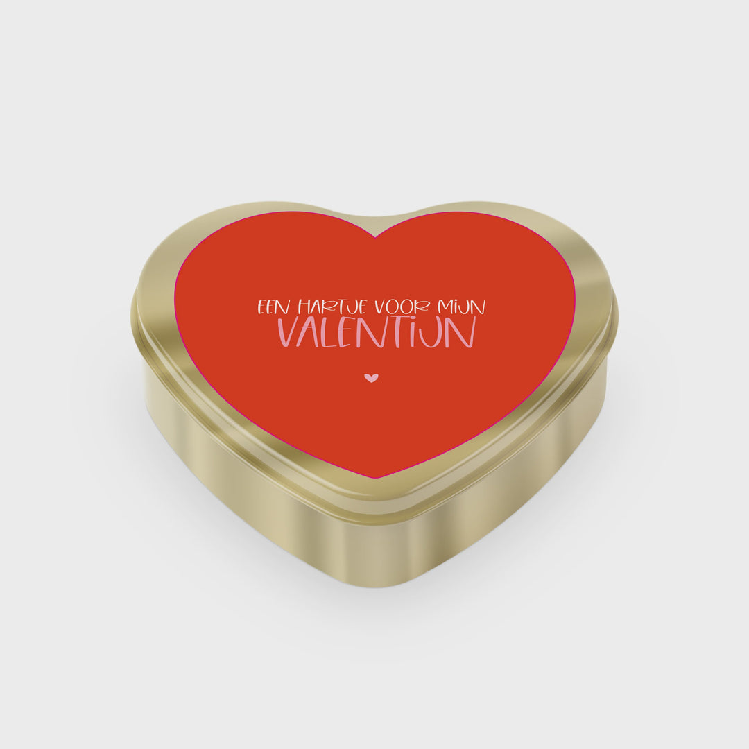 Hart van goud 'Valentijn'