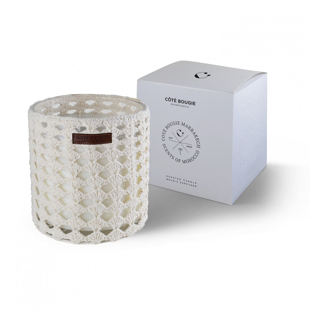 BOUGIE MACRAME L / FIGUIER