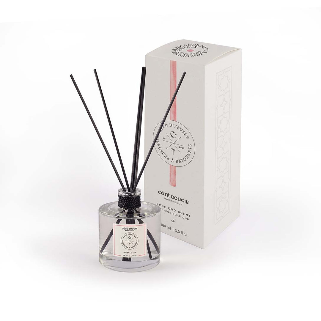 DIFFUSEUR A BATONNET 200ML ROSE OUD
