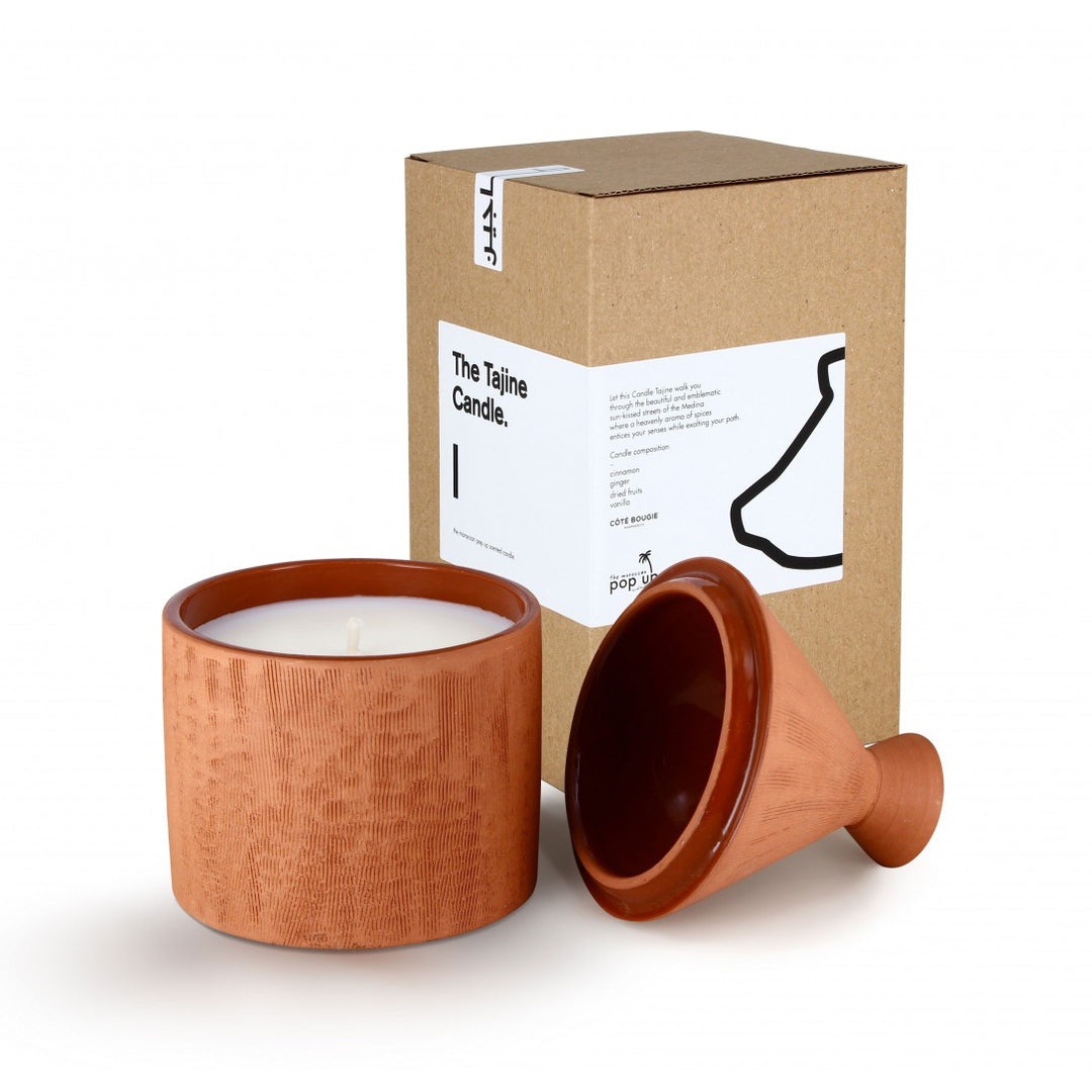 Bougie TAJINE TERRACOTA PLACE DES EPICES
